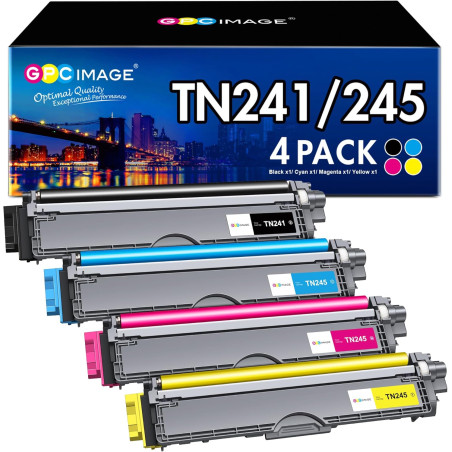 TN241 DCP-9020CDW TN245 Toner Remplacement pour Brother TN241 TN245 pour Brother MFC-9330CDW MFC-9340CDW DCP-9020CDW HL-3140CW H