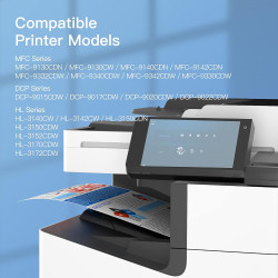 TN241 DCP-9020CDW TN245 Toner Remplacement pour Brother TN241 TN245 pour Brother MFC-9330CDW MFC-9340CDW DCP-9020CDW HL-3140CW H
