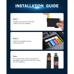 HALLOLUX Compatible Cartouches Compatible pour 604XL pour Epson Expression Home XP-2200 XP-2205 XP-3200 XP-4200 XP-3205 XP-4205 