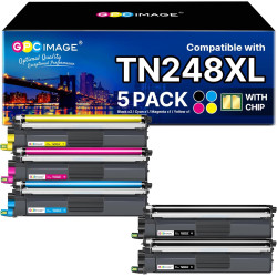 TN248 TN248XL DCP-L3560CDW Cartouches de Toner Compatible pour Brother TN-248 TN-248CMYK TN 248XL TN-248XL pour Brother MFC-L839