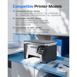 TN248 TN248XL DCP-L3560CDW Cartouches de Toner Compatible pour Brother TN-248 TN-248CMYK TN 248XL TN-248XL pour Brother MFC-L839