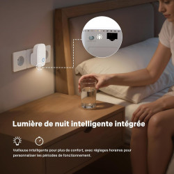 Strong Répéteur WiFi AC1200 pour Prise Murale – Amplificateur WiFi Puissant Dual Band, WiFi Repeater avec WPS, Port LAN, Mode Po