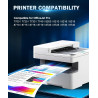 HALLOLUX 953XL Pack de 4 avec Remplacement pour HP 953 XL pour HP Officejet Pro 7740 7720 8730 8710 8720 8715 8725 8730 7730 871