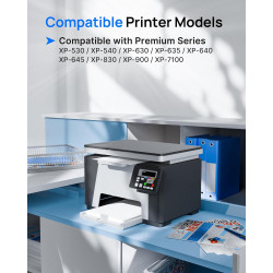 GPC Image 33XL Cartouches d'encre Compatible pour Epson 33 XLpour Expression Premium XP-540 XP-530 XP-830 XP-7100 XP-900 XP-640 