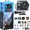 AKASO EK7000 Caméra Sport 4K 30fps 20MP WiFi avec Carte Mémoire microSDXC 64 Go, Action Camera 4k Étanche jusqu'à 30M avec Stabi