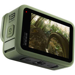 Gopro hero13 noir en vert forêt (couleur en édition limitée) - caméra d'action étanche avec vidéo 5.3k60, photo 27mp et compatib