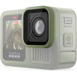 Gopro hero13 noir en vert forêt (couleur en édition limitée) - caméra d'action étanche avec vidéo 5.3k60, photo 27mp et compatib