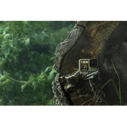 Gopro hero13 noir en vert forêt (couleur en édition limitée) - caméra d'action étanche avec vidéo 5.3k60, photo 27mp et compatib