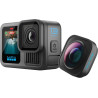 Gopro hero13 noir ultra wide edition - caméra d'action étanche avec vidéo 5.3k60, photo 27mp, champ de vision optimisé à 177 deg