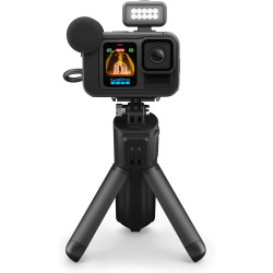 Gopro hero13 noir creator edition – volta (poignée de batterie, trépied, télécommande), module multimédia + d'éclairage, batteri