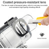 FitStill Boîtier étanche de 50 m pour DJI Osmo Action 5 Pro/4/3, photographie sous-marine, conception double pied froid