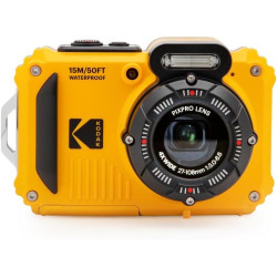 KODAK Pixpro WPZ2 - Appareil Photo Numérique Compact 16M Pixels, étanche à 15m, Anti-Choc, Video 720p, Ecran LCD 2,7 - Batterie 