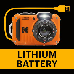 Kodak Pixpro - WPZ2 - Appareil Photo Numérique Compact 16MPixels Etanche et Anti-Choc - Jaune