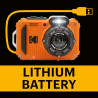 Kodak Pixpro - WPZ2 - Appareil Photo Numérique Compact 16MPixels Etanche et Anti-Choc - Jaune