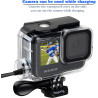 Suptig Boîtier étanche pour GoPro Hero 13 Hero 12 Hero 11 Hero 10 Hero 9 Noir 50 m