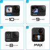 GoPro – SUMQ – Fixation Ventouse avec Quick Release Noir