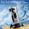 Boîtier Étanche pour DJI Osmo Pocket 4, Étui de plongée 50M Boîtier sous-Marin Caméra Étui de Protection Dive Case Coque de Prot