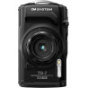OM SYSTEM Tough TG-7 Noir, 12MP, étanche, Antichoc, Modes sous-Marin et Macro, capteur d'image Haute Vitesse, vidéo 4K, Zoom Gra