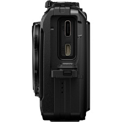 OM SYSTEM Tough TG-7 Noir, 12MP, étanche, Antichoc, Modes sous-Marin et Macro, capteur d'image Haute Vitesse, vidéo 4K, Zoom Gra