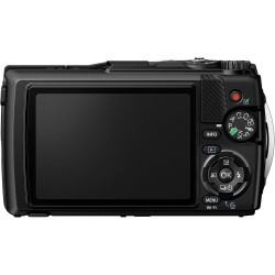 OM SYSTEM Tough TG-7 Noir, 12MP, étanche, Antichoc, Modes sous-Marin et Macro, capteur d'image Haute Vitesse, vidéo 4K, Zoom Gra