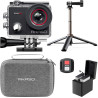 AKASO EK7000 Pro Caméra Sport Kit de Perche à Selfie- Comprend 20MP Camera Sport 4K 30FPS avec Trépied Selfie Stick de 60CM pour