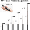 AKASO EK7000 Pro Caméra Sport Kit de Perche à Selfie- Comprend 20MP Camera Sport 4K 30FPS avec Trépied Selfie Stick de 60CM pour