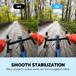 AKASO Caméra Sport 4K 30fps 20MP WiFi Caméra d'action avec Ecran LCD Tactile Ultra HD Stabilisateur, Télécommande 2.4 G, 170° An