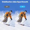 AKASO EK7000 Pro Caméra Sport Kit de Poignée Flottant - Comprend 20MP Camera Sport 4K 30FPS avec Trépied Selfie Stick de 60CM po