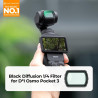 K&f concept filtre noir-mist 1/4 noir diffusion magnétique compatible avec dji osmo pocket 3 nano-revêtements étanche anti des r
