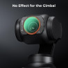 K&F CONCEPT Filtre CPL+ND4+ND8 Magnétique Compatible avec DJI OSMO Pocket 3 Nano-revêtements Étanche Anti des Rayures Léger HD