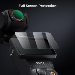 K&F CONCEPT Filtre CPL+ND4+ND8 Magnétique Compatible avec DJI OSMO Pocket 3 Nano-revêtements Étanche Anti des Rayures Léger HD