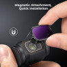 K&F CONCEPT Filtre ND4+ND8+ND16+ND32 Magnétique Compatible avec DJI OSMO Pocket 4/ Pocket 3 Nano-revêtements Étanche Anti des Ra