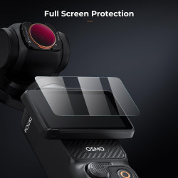 K&F CONCEPT Filtre ND8/PL+ND16/PL+ND32/PL+ND64/PL Magnétique Compatible avec DJI OSMO Pocket 4/3 Nano-revêtements Étanche Anti d