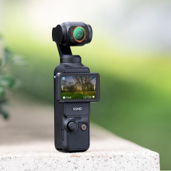 K&F CONCEPT Filtre Polarisant CPL Compatible avec DJI OSMO Pocket 3 Nano-revêtements Étanche Anti des Rayures Léger HD