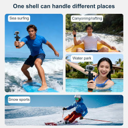 Boîtier étanche pour DJI Osmo Nano, 45M Boîtier de plongée Boîtier sous-Marin Étui de Protection Waterproof Case Dive Case Camér
