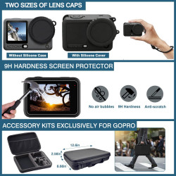 Accessoires pour DJI Osmo Action 6, boîtier étanche THAKOI, de plongée en apnée, de Sport de Plein air, Protection Quotidienne, 