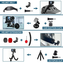 Accessoires pour DJI Osmo Action 6, boîtier étanche THAKOI, de plongée en apnée, de Sport de Plein air, Protection Quotidienne, 