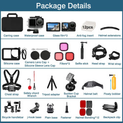 Accessoires pour DJI Osmo Action 6, boîtier étanche THAKOI, de plongée en apnée, de Sport de Plein air, Protection Quotidienne, 