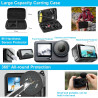 Accessoires pour DJI Osmo Action 5 Pro/4/3, boîtier étanche, film de protection, filtre de plongée, support de vélo, perche à se