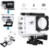TEKCAM Boîtier Étanche Compatible avec AKASO EK7000/Jadfezy/Apexcam/GOOKAM/Vemont Caméra d'action, Boîtier Plongée Etanche de 30
