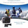 TEKCAM Boîtier Étanche Compatible avec AKASO EK7000/Jadfezy/Apexcam/GOOKAM/Vemont Caméra d'action, Boîtier Plongée Etanche de 30