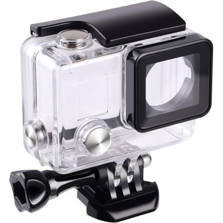 Boîtier étanche pour Gopro Hero 4 Hero 3 + Hero3 par Suptig - pour caméra Tout-Terrain, pour Pouvoir l'utiliser sous l'eau - éta