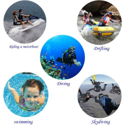 Boîtier étanche pour Gopro Hero 4 Hero 3 + Hero3 par Suptig - pour caméra Tout-Terrain, pour Pouvoir l'utiliser sous l'eau - éta