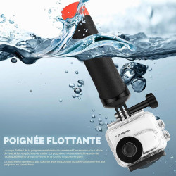 Boîtier étanche et poignée flottante compatible avec Insta360 GO 3S, coque de protection pour plongée sous-marine avec accessoir