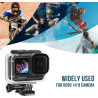 SHOOT Boîtier étanche 30M/98ft pour GoPro Hero 13/12/11/10/9, Protecteur d'écran en Verre Trempé Film Ultra Clair et Insert Anti