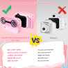 Appareil Photo Numérique Etanche 10FT 1080P Full HD 26MP Caméra Étanche, 10X Zoom Numérique Camera Etanche pour Plongée en Apnée