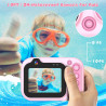 Appareil Photo Numérique Etanche 10FT 1080P Full HD 26MP Caméra Étanche, 10X Zoom Numérique Camera Etanche pour Plongée en Apnée