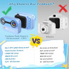 Appareil Photo Numérique Etanche 10FT 1080P Full HD 26MP Camera Etanche, 10X Zoom Numérique Caméras Étanches pour Plongée en Apn