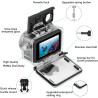 Kit Accessoire Plongée Osmo Action, Boîtier Etanche pour DJI Osmo Action 6, Boîtier Plongée+Mont Thumbscrew + Poignée Flottante 