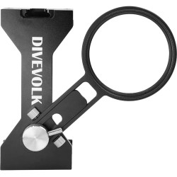 DIVEVOLK Sea Touch 4 Support pour filtres de plongée pour Homme, Noir, 21 x 11 x 12 cm